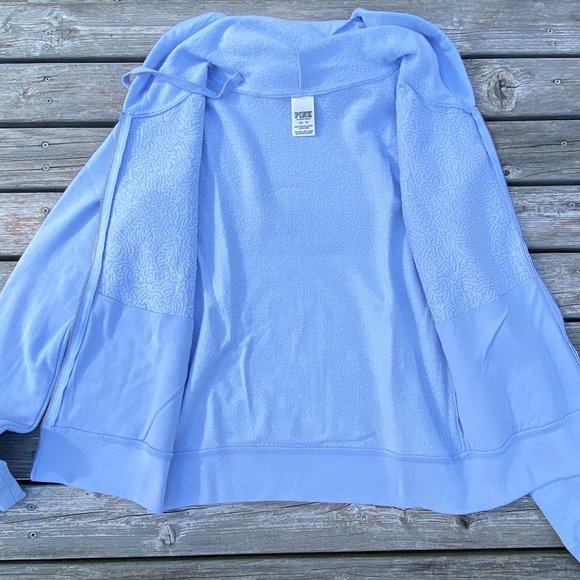 Victoria's Secret PINK Lavender Bling Perfect Zip Hoodie - Picture 6 of 16